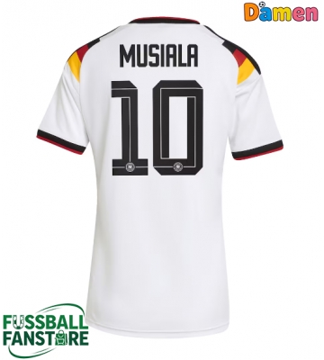 Deutschland Jamal Musiala #10 Replik Heimtrikot Damen WM 2026 Kurzarm